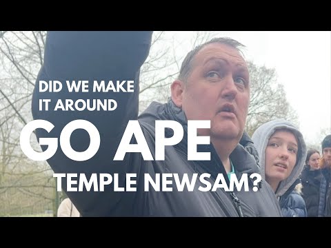 Did DANNY make it around GO APE at TEMPLE NEWSAM? School holiday fun in the trees!