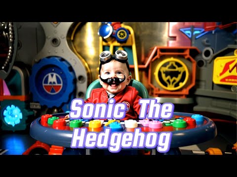 Sonic The Hedgehog Baby Trailer #sonic #baby #cute