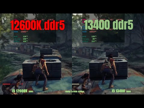 i5 12600k vs i5 13400 ddr5 ram  in 2024