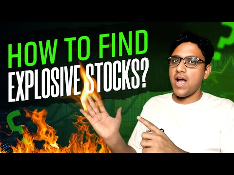 How to Identify EXPLOSIVE STOCKS #stockmarket #investingtips