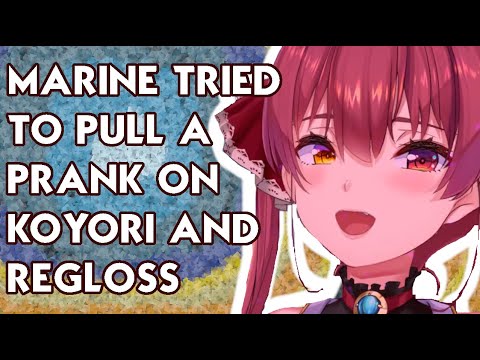 [hololive][eng sub cc] Marine's Attempt to Prank Koyori and ReGLOSS