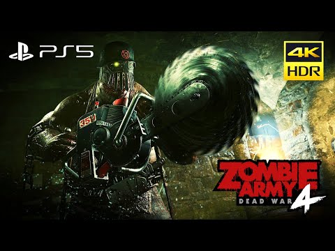 Zombie Army 4: Dead War (PS5) Gameplay 4K60 HDR - Latest Patch