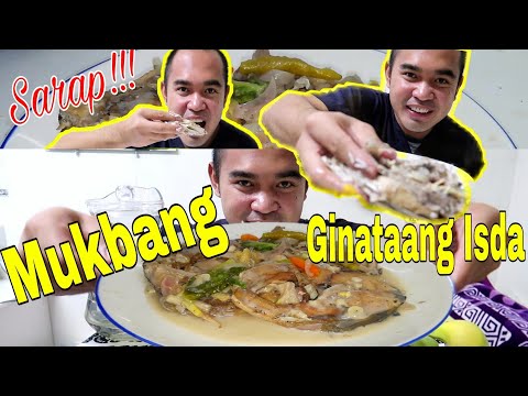 Ang Sarap Ng Ginataang Isda | Mukbang