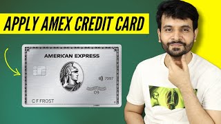 Apply American Express Credit Card | Live Process 🔥🔥