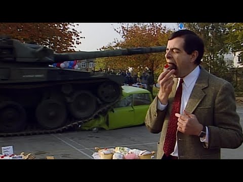 Tank DESTROYS Mr Beans Car! | Mr Bean Live Action | Funny Clips | Mr Bean