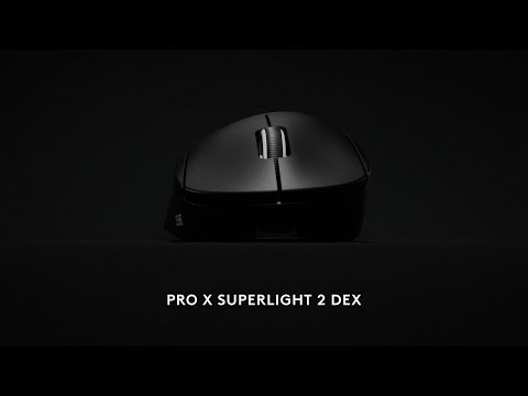 Introducing the PRO X SUPERLIGHT 2 DEX wireless gaming mouse