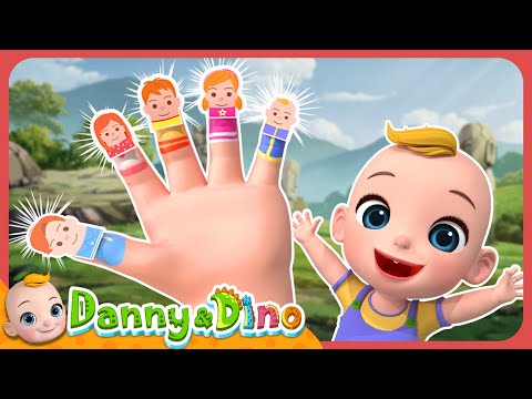 Daddy Finger, Daddy Finger, where are you?| Fun Song for kids ✨| Danny & Dino