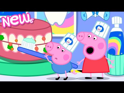 🦷 The Toothpaste Factory 🪥 BRAND NEW Best of Peppa Pig Tales Episodes