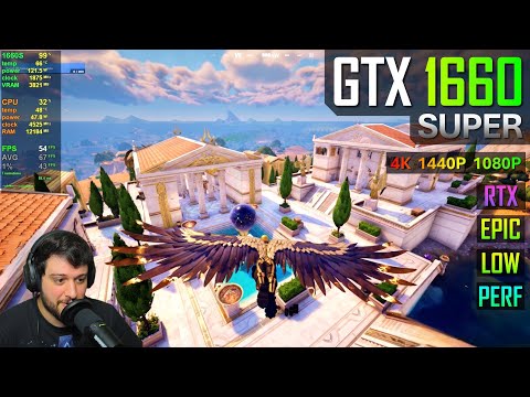 GTX 1660 SUPER - Fortnite Chapter 5