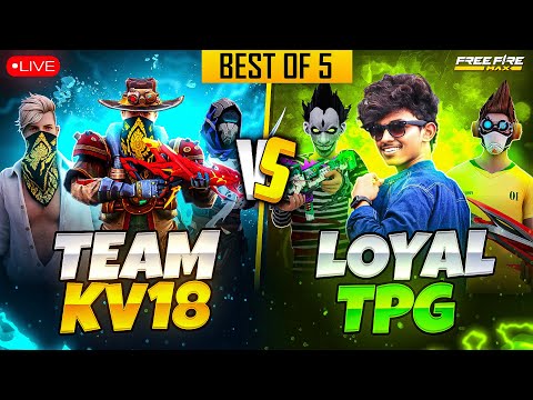 🔴 400K SPECIAL LIVE STREAM 🥳 💙 TEAM KV18 VS LOYAL TPG 💚 🔥 BEST OF 5 🔥 HARDEST MATCH EVER 🤯