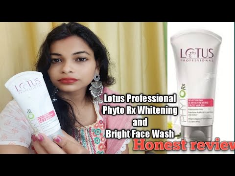 Lotus Professional Phyto Rx Whitening and Bright Face Wash honest review