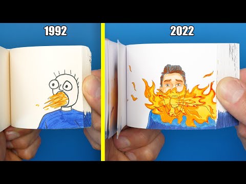 Remaking My Favorite Flipbook 30 YEARS LATER