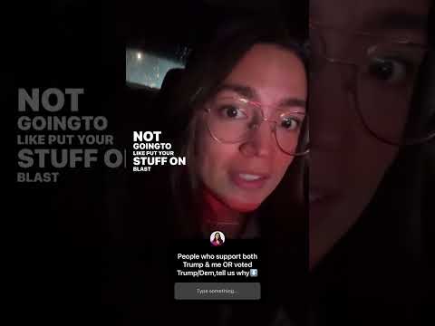 Baffled AOC questions voters who split ticket for her and Trump #shorts