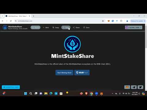 MintStakeShare Update - New Mechanism Added To The Contract!! This Rewards The Right Behavior!!