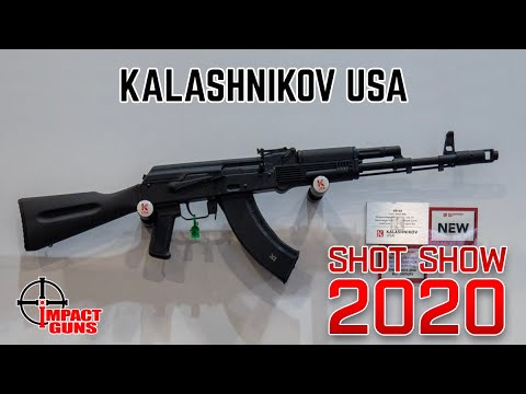 New From Kalashnikov USA - SHOT Show 2020