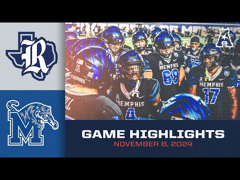 Game Highlights: Rice vs Memphis (Nov. 8, 2024)