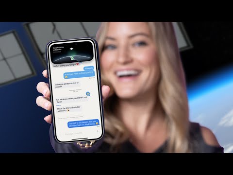 NEW! iOS 18 iMessage via Satellite demo!