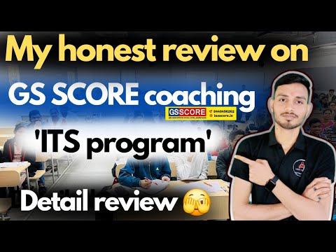 My honest review on GS SCORE Coaching 'ITS program' 🫣💯 #coachingreview #upsc #upsccoaching