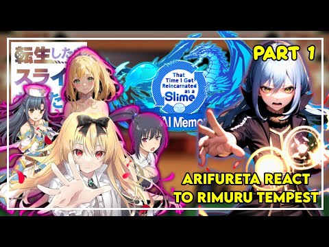 Arifureta React To Rimuru as hajime brother's | Rimuru X Ciel | Gacha React | 1/2 |