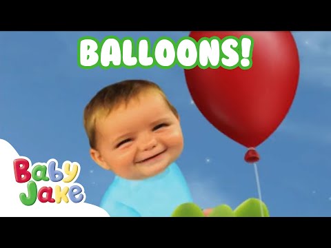 @BabyJakeofficial - 🎈 Playing With Balloons! 😝 | Full Episodes | Yacki Yacki Yoggi