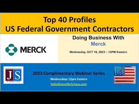 Top 40 Federal Contractors - PROFILE #36 - Merk & CO