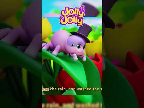 Itsy bitsy spider | Shorts | Jolly Jolly - Learn and Play - Nursery Rhymes