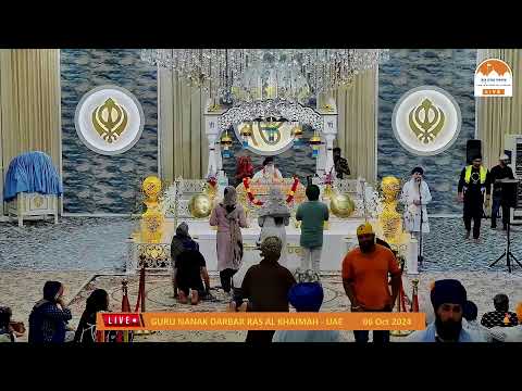 Sunday Evening Kirtan | Guru Nanak Darbar Ras Al Khaimah | 06-10-2024