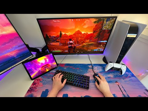 Fortnite But You Are Me + Keyboard and Mouse on PS5! (POV)