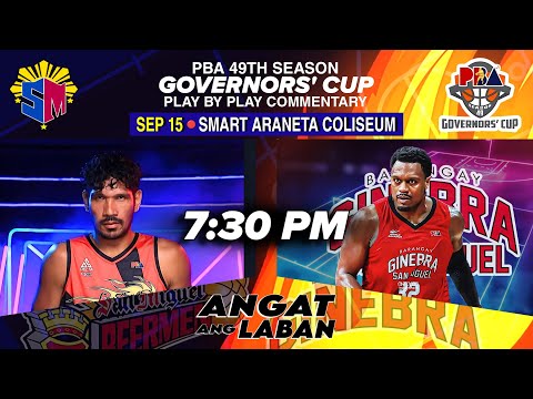 🔴LIVE BRGY GINEBRA vs SAN MIGUEL Beermen Basketball Game │ PBA GOVERNOR'S CUP Play-by-Play Reaction!