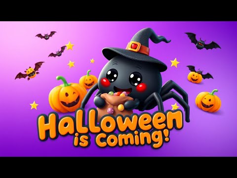 👻 Halloween is Coming! | Spooky Fun Kids Song & Animation