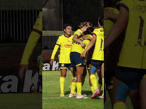 ¡Eso Montsiiiii! 🤩💫 | Querétaro vs. América Femenil | Gol de Montse Saldivar #clubamerica #futbol