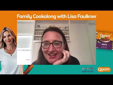 Family Cookalong with Lisa Faulkner - Quorn Mince Chilli Tacos