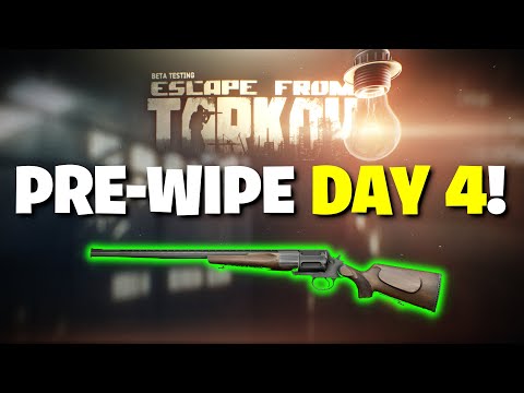 Escape From Tarkov - PRE-WIPE DAY 4! New 12 Gauge Shotgun Shells!