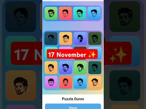 17 November Major puzzle durov Solved Today | Major Daily combo card 17 November