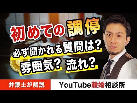 【調停　初めて　第１回】弁護士が解説！初めての調停で聞かれること！調停の雰囲気？【弁護士飛渡（ひど）】