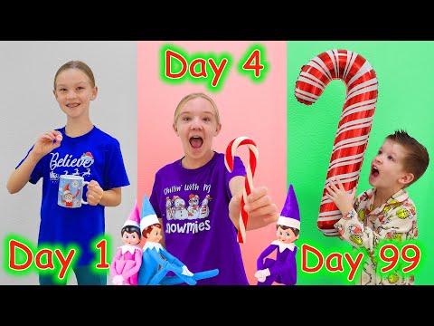 Birth to Death of a Candy Cane!! Elf on the Shelf Day 17