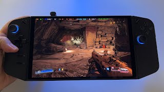 DOOM 2016  | Lenovo Legion GO handheld gameplay | 1200p high graphics