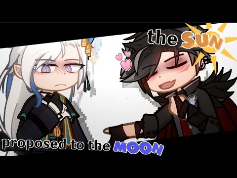 The sun proposed to the moon || Neuvithesley/Wriolette || Genshin Impact x GL2