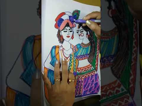 Eternal love of Lord RadhaKrishna #radhakrishna