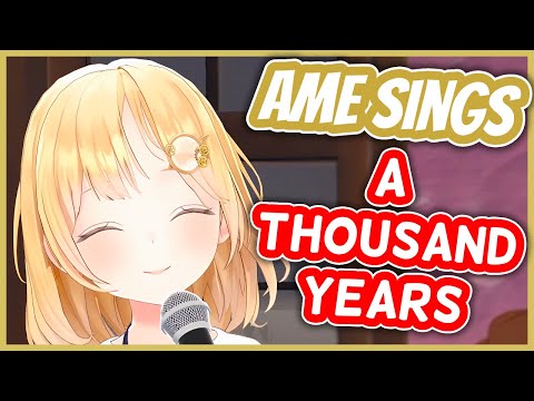 A Thousand Years - Amelia Watson | HololiveEN Karaoke [UNARCHIVED]