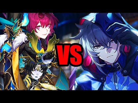 Moze Vs. Every Endgame Boss in Honkai Star Rail