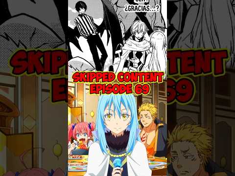 Tensura Episode 69 Skipped Content! #thattimeigotreincarnatedasaslime #slime #tensura #rimuru