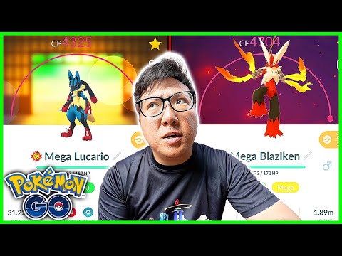 Mega Lucario Vs Mega Blaziken, But There Seem to Be an Issue! - Pokemon GO