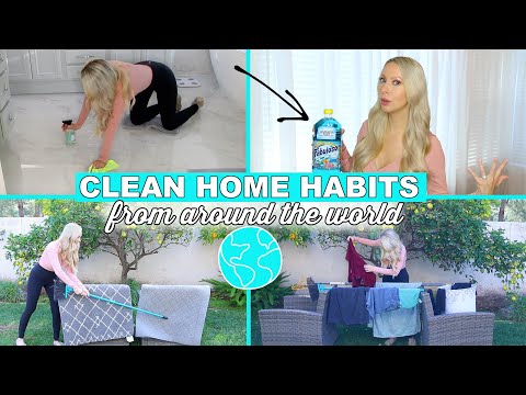 12 CLEAN HOME HABITS FROM AROUND THE WORLD! *Fascinating!*