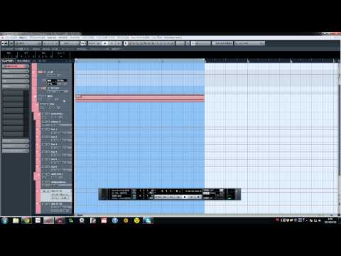 Cubase4~Cubase7.5　使いやすいデフォルトを作ろう２