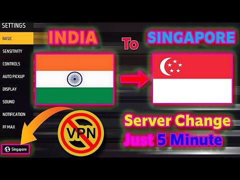 How To Make Singapore Id In Free Fire Without Vpn | Singapore Server Free Fire Id Kaise Banaye