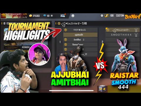 Raistar Vs Smooth 444 , Ajjubhai , Aditech ,Amitbhai | Tournament Highlights , Samsung Para A2,A5,A7