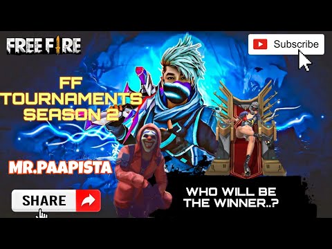 FREE FIRE LIVE 😎 TOURNAMENT SEASON 2 | #freefirelive #gyangaming #nonstopgaming #kannada #live #like