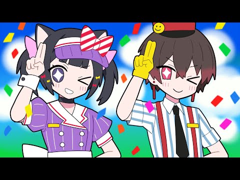 【最強親子で】メズマライザー / 歌ってみた (Cover) るな（9歳） × ばーん 【Mesmerizer VOCALOID song】