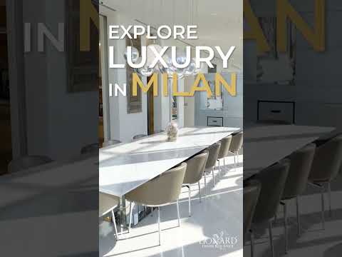 EXPLORE a Modern Luxury Penthouse in MILAN City Center | Lionard #realestate #propertytour #hometour